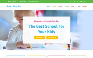 Smart Kids Pro - Kindergarten WordPress Theme