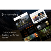 Backcountry Tours and Travel WordPress Theme