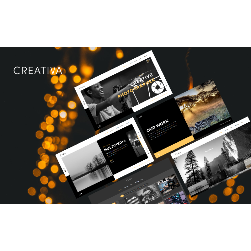 Creativa Photography WordPress Theme