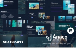Anaco - Sea Explorer & Scuba Diving WordPress Theme
