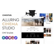 Cinestud - Cinema And Movie Studio WordPress Elementor CMS Theme