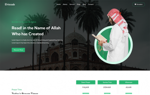 Ehtesab - Islamic Centre and Mosque WordPress Theme