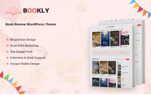 Bookly - Book Review WordPress Theme