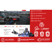 Gokart - Karting Club WordPress Theme