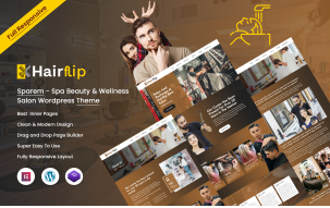 Hairflip - Hair Salon WordPress Theme