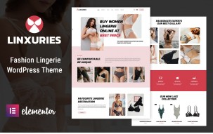 Linxuries - Lingerie and Bikini WordPress Theme