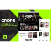 Crops - Fitness and Gym WordPress Theme