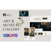 Artmuseum - Art School And Museum WordPress Elementor CMS Theme