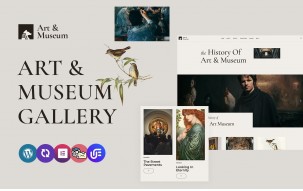 Artmuseum - Art School And Museum WordPress Elementor CMS Theme