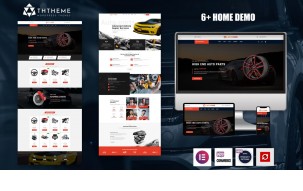 AutoPart &ndash; Automotive Parts & Car Services Elementor WordPress Theme