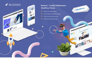 Businek &ndash; Creative Multipurpose Elementor WordPress Theme