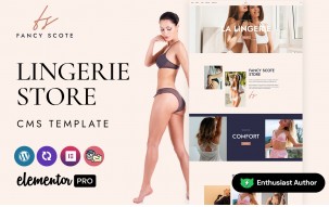 Fancyscote - Lingerie WordPress Elementor Theme