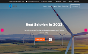 Suprem - Solar Energy WordPress Theme
