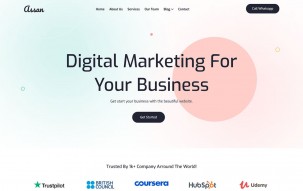 Assan - Digital Marketing Agency WordPress Theme