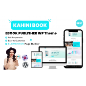 Kahini eBook Online Book Publisher Portfolio WordPress Theme
