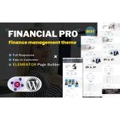 Financialpro Finance Management Responsive WordPress Theme