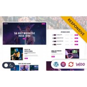 Mauzic - Music Artist Elementor WordPress Responsive Theme