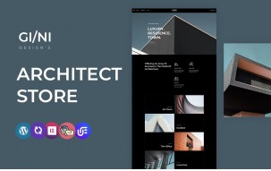Gini - Architecture WordPress Elementor CMS Theme
