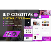 WpCreative Pro Portfolio Responsive WordPress Theme