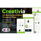Creativia Job Board and Job Solution - Wordpress Theme
