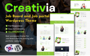 Creativia Job Board and Job Solution - Wordpress Theme