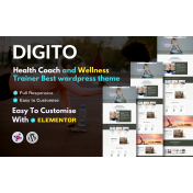 Digito - Health and Wellness Life Coach Wordpress Theme