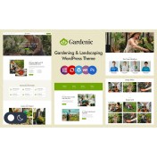 Gardenic - Landscape Gardening Elementor WordPress Responsive Theme