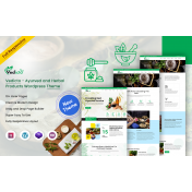 Vedicto Ayurved and Herbal Products WordPress Theme