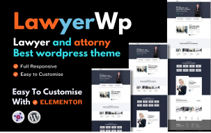 Lawyerwp - lawyer And Attorney Portfolio WordPressTheme