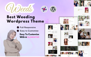 Weeds-Wedding Photography- Wordpress Theme