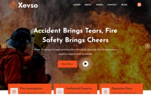 Xevso - Fire Department WordPress Theme