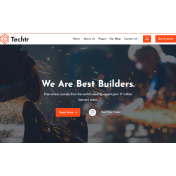 Techtr - Welding Services WordPress Theme