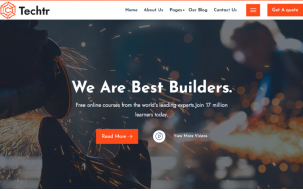 Techtr - Welding Services WordPress Theme
