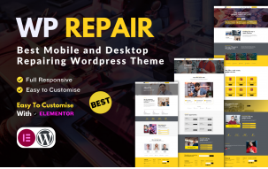 WpRepair Mobile Desktop Repair - Wordpress Theme