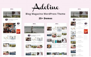 Adeline - Lifestyle Personal WordPress Blog Theme