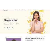 Marcus - Personal Portfolio WordPress Theme