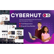 CyberHut Internet Service Provider WordPress Theme