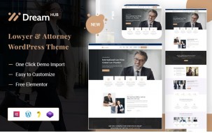 DreamHub - lawyer & Law Firm WordPress Theme