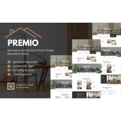 Premio - Minimal Architecture & Interior Design Elementor theme