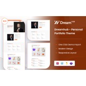Personal CV, Resume & Portfolio WordPress Theme