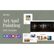 MUZUE - Art and Sculpture Gallery Wordpress Elementor Theme