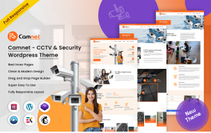 Camnet - CCTV & Security WordPress Theme