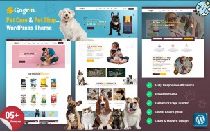 Gogrin - Pet Care & Pet Shop WordPress Theme