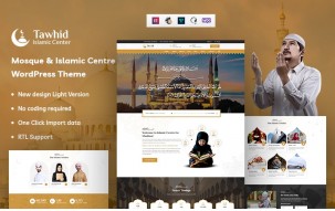 Tawhid - Mosque & Islamic Centre WordPress Theme