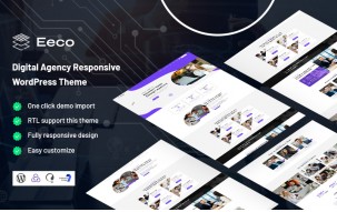 Eeco - Digital Agency Responsive WordPress Theme