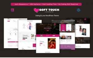 Soft Touch - Dating & Love WordPress Theme