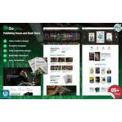 Gogrin - Publishing House and Book Store WordPress Theme