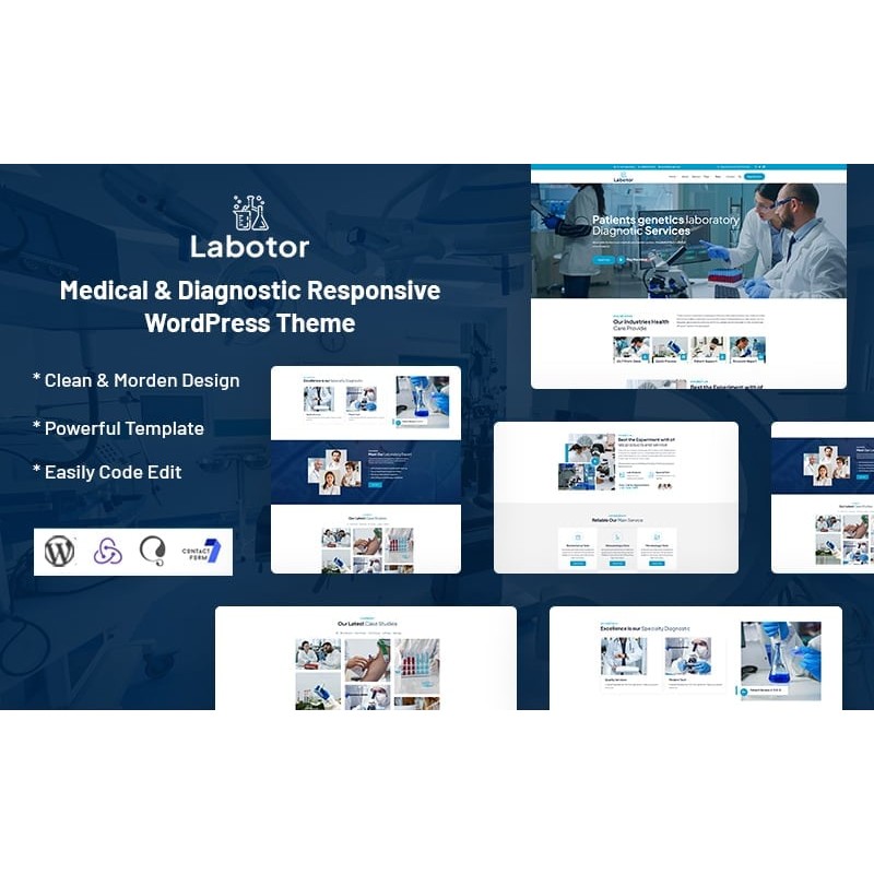 Labotor - Medical Diagnostic WordPress Theme