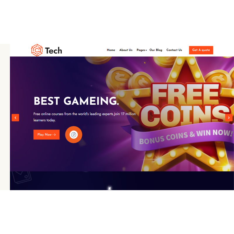 Tech - Casino Affiliate & Gambling WordPress Theme