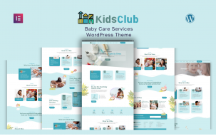Kids Club - Baby Care Services WordPress Theme